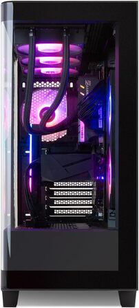 Корпус ПК NOX Xtreme Products HUMMER ETHER BK – білий, ATX/Micro-ATX/ITX, Midi-Tower з сіткою на передній та верхній панелі, скляна бокова панель, 3 x 140 мм вентилятори, підтримка до 10 вентиляторів, USB-C/USB 3.0