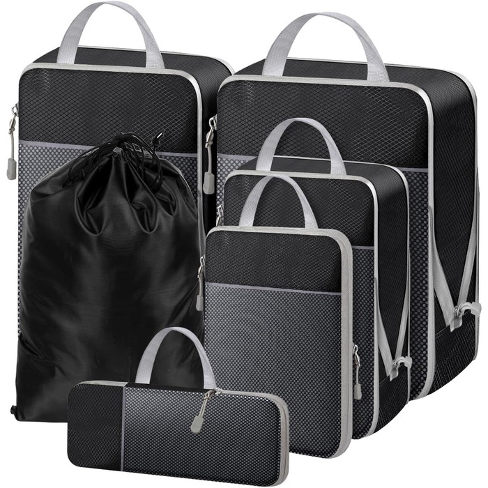 Чоловіча/Жіноча косметичка-органайзер для подорожей, накидна косметичка, прозора косметичка для макіяжу та туалетних аксесуарів (Чорний)