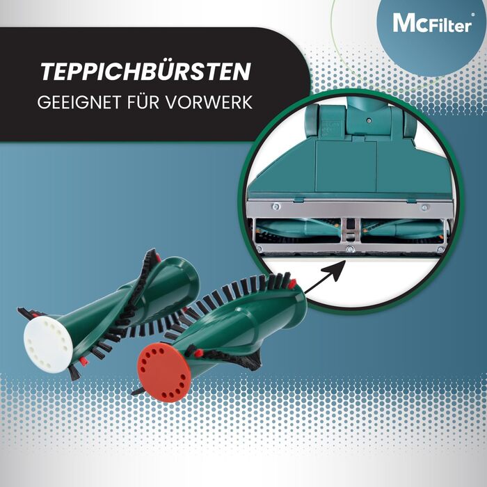 Фільтр McFilter для пральних машин: комплект 12 шт., Ø 32/35 мм, універсальний (Bosch, Siemens, Miele, Kärcher, Rowenta, Severin, AEG)