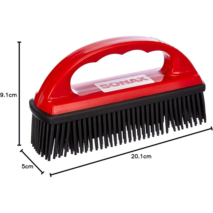 Щітка SONAX для видалення шерсті тварин (1 шт.) - ефективне очищення текстильних поверхонь