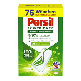 Капсули для прання Persil Power Bars Universal, універсальний засіб для прання, 45 завантажень, 2.21 кг