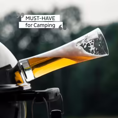 silwy® Magnet Glasses, fine crystal glasses with perfectly integrated magnets and metallic Nano-Gel coasters (Beer // 0.3 liters)