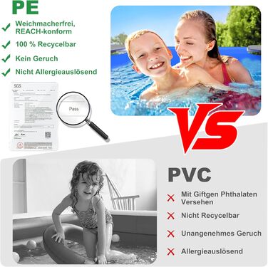 Басейн сталевий каркасний 110x110x35 см, блакитний - для саду та відпочинку