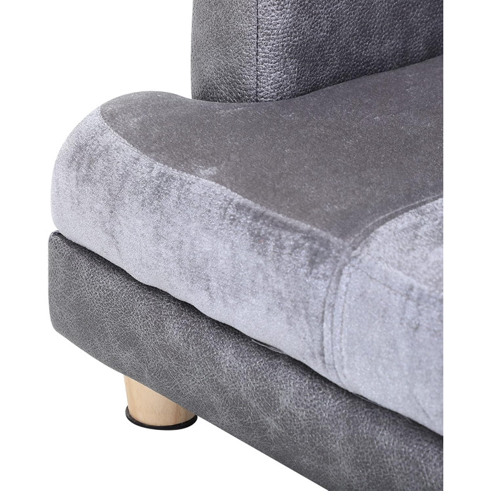 PawHut Собаче ліжко-диван для собак та котів з дерев'яним каркасом, плюшевий чохол, подушка з піною, 68 x 41 x 32 см