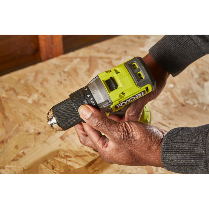 Акумуляторний шуруповерт Ryobi 18 V безщітковий, 54 Нм