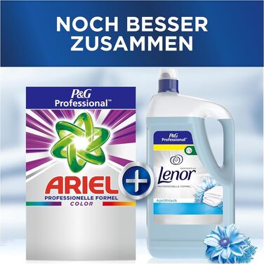 Пральний порошок Ariel Professional Color для кольорових речей, 7.8 кг, 120 циклів прання, професійний засіб для видалення плям