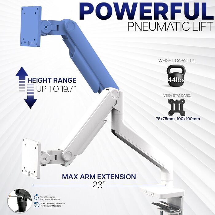 Кріплення для монітора VIVO Robuster STAND-V101V, до 49