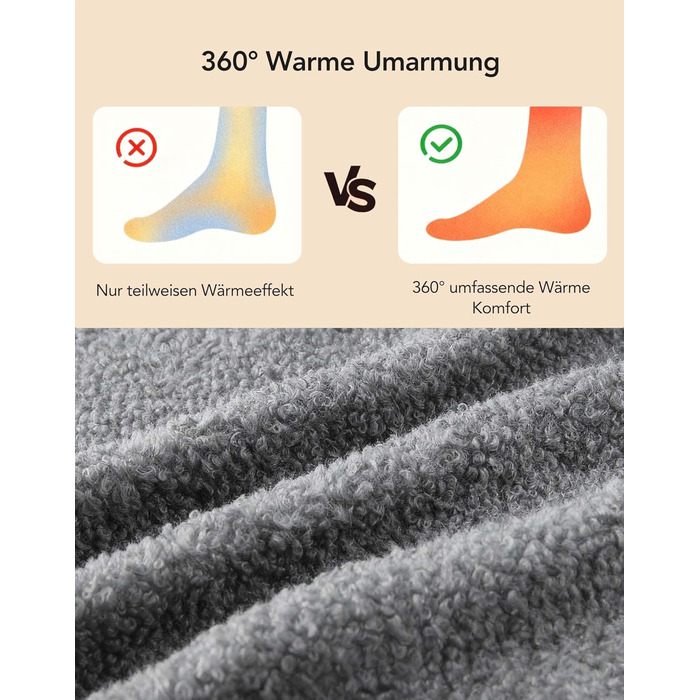 В'язані домашні тапочки VeraCosy з піною-пам'яттю та флісовою підкладкою, сірі, 38/39 EU