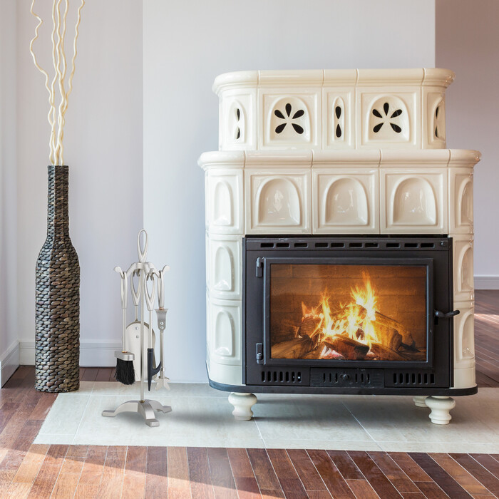 Relaxdays 5-Piece Fireplace Set