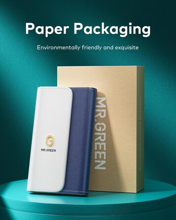 Набір для манікюру Mr.GREEN 3шт: кусачки, пилка, кусачки з захистом від бризок, кейс, для чоловіків та жінок (бежево-блакитний)