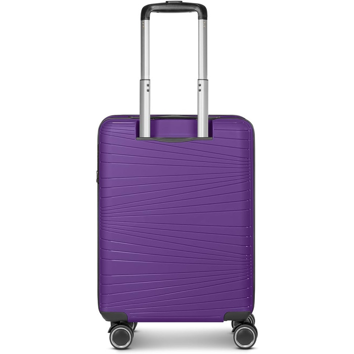 Набір валіз Franky Dallas 3.0 (3 шт.) | Тріумф фіолетового: TSA-замок, 4 колеса, обмежувач ручки | 36/60/92 л
