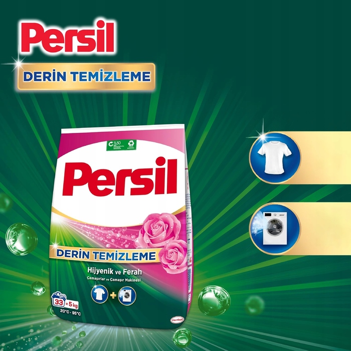 Пральний порошок для кольорових речей Persil Deep Clean, 15 кг