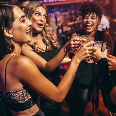Набір келихів Maxito Original Aperol Spritz, 4 шт. | Сучасний дизайн | Ідеальний подарунковий набір Aperol Spritz | Келихи для коктейлів