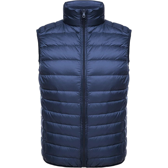 Чоловіча степкова жилетка Weste для активного відпочинку: біг, гольф, походи, їзда (темно-синій, L)