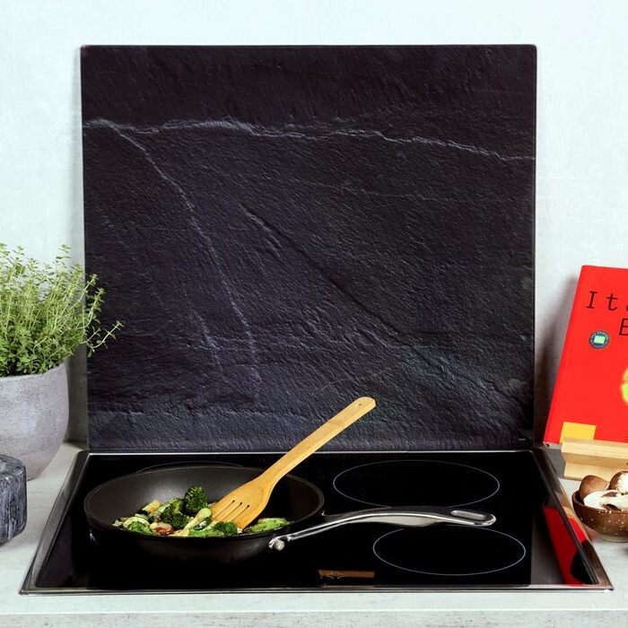 Універсальна підставка для різання скла та кераміки KESPER Granit, 56 x 50 см, чорна (3659013)