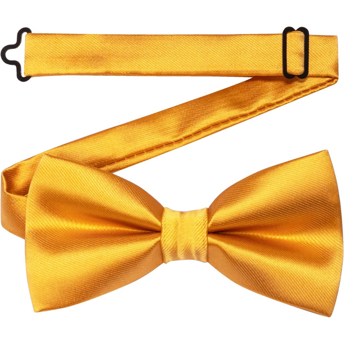 Набір краватки, нагрудного хустинки та краваткових затискачів JEMYGINS для чоловіків (сонячно-жовтий)