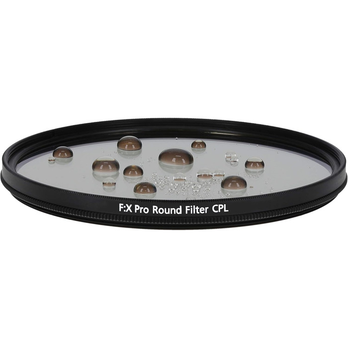 Фільтр Rollei F:X Pro Rundfilter ND 1000 - нейтральний сірий фільтр з Gorilla Glass, 77 мм (CPL/POL)