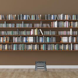 Складний табурет Relaxdays для кемпінгу, дитячий табурет для ванни, до 150 кг, пластик, розмір 22x35x28 см, білий/сірий