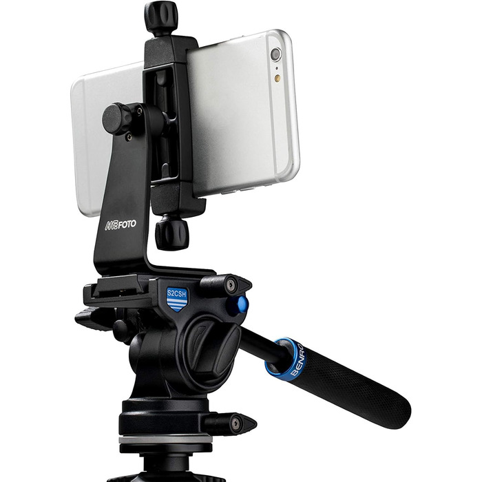Відеоштатив Benro Slim Video Kit (TSL08AS2CSH) алюмінієвий, набір для зйомки відео