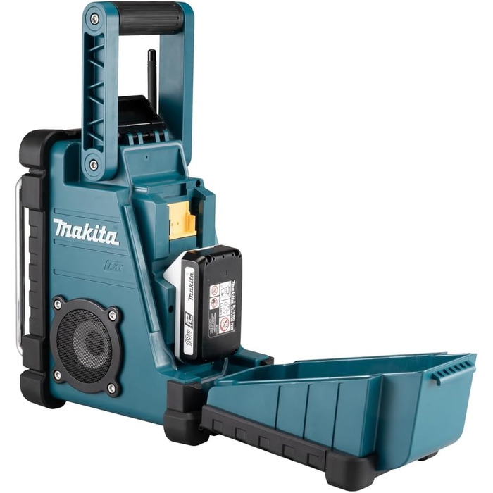 Радіо для будівельного майданчика Makita DMR112 з DAB+ та Bluetooth (7,2 В - 18 В, без акумулятора, без зарядного пристрою)