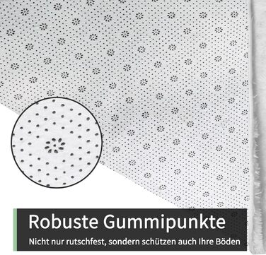 Килимок для вітальні Sour Lemon, 60 x 120 см, сірий, для спальні, миючий, нековзний, пухнастий, з бахромою