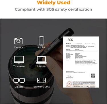 Набір для чищення об'єктивів K&F CONCEPT 15-в-1: Lenspen, тканина мікрофібри, рідина для чищення