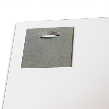 Скляний настінний годинник у вітальню 