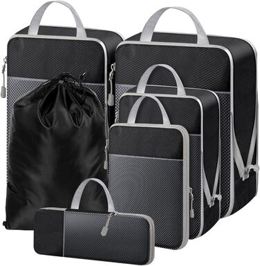 Чоловіча/Жіноча косметичка-органайзер для подорожей, накидна косметичка, прозора косметичка для макіяжу та туалетних аксесуарів (Чорний)