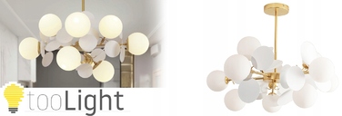 Підвісна люстра TOOLIGHT APP1565-12 на 12 точок світла, цоколь E14