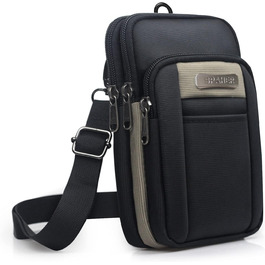 Чоловіча нагрудна сумка SPAHER: компактна, для телефону, на плече, поясна, для подорожей, хакі