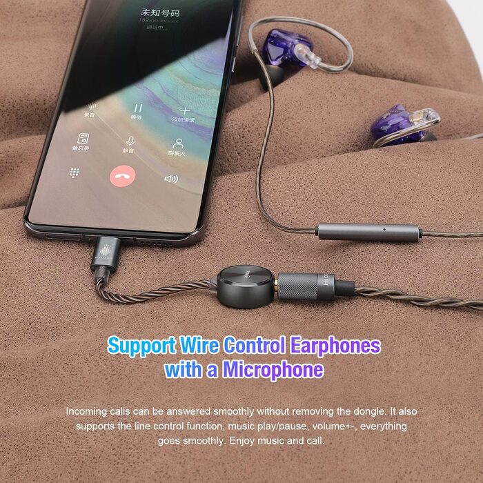 HIDIZS S3 PRO - портативний DAC-підсилювач, підтримка MQA, PCM 32Bit/384kHz, DSD128, USB-C, сріблястий