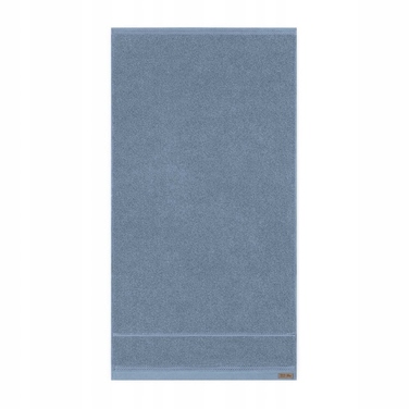 Банний рушник Zwoltex з єгипетської бавовни, 70x140 см, синій, 610-700 GSM