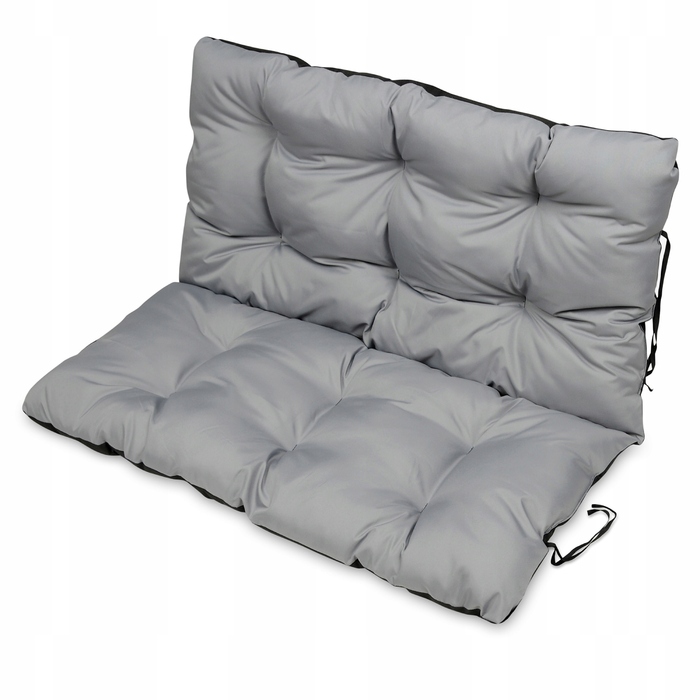 Подушка Superkissen24, 120 x 110 x 10 см, сіра