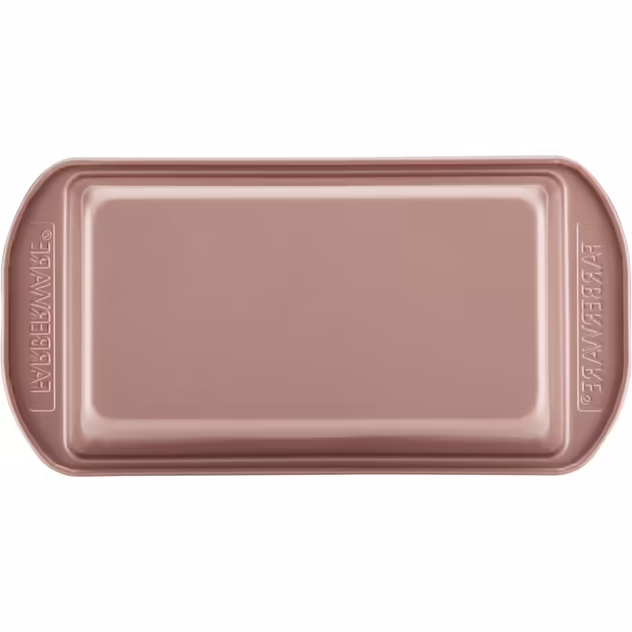 Farberware Nonstick Bakeware Meatloaf/Nonstick Baking Loaf Pan - 9 Inch x 5 Inch, Rose Gold