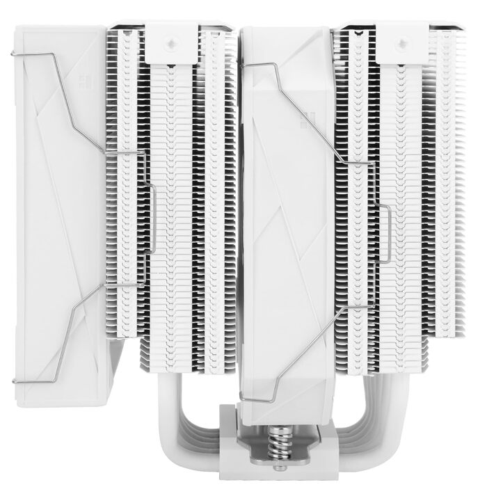 Кулер для процесора Thermalright Royal Pretor 130 Ultra White, двовежевий повітряний охолоджувач з 7 тепловими трубками для AM4/AM5, Intel LGA1851/1700/115x/2011, білий
