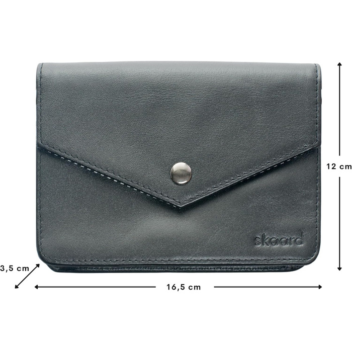 Сумка-бананка Skaard з екошкіри чорного кольору – 3-в-1 (crossbody, на пояс, унісекс) з регульованим ремінцем