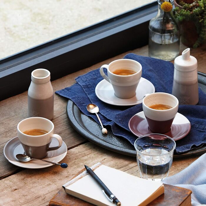 Royal Doulton 40032922 Sugar/Milk Set Coffee Studio, Grey, Porcelain
