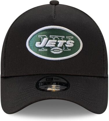 Кепка New Era NFL New York Jets 9Forty A-Frame чорна, оригінальна бейсболка