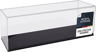 Акрилова вітрина HMF 46803 для модельних авто і фігурок, прозора, 30x15x14 см