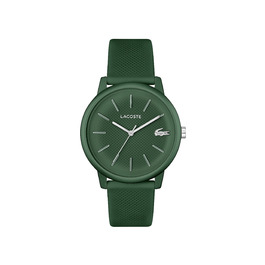 Годинник чоловічий Lacoste 12.12 Move Analog кварцовий з силіконовим ремінцем (Хакі)