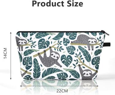 Набір косметичних сумок з тканнини, 4 шт. – для подорожей, макіяжу, косметики. Органайзер для косметики, різнокольоровий.