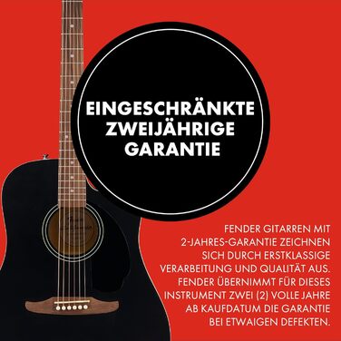 Акустична гітара Fender California Debut Redondo Dreadnought з вирізом CE, сонячна дека, чорний колір, Natural (електроакустична гітара, CA чорний)