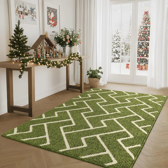 Килимок для дому чорного кольору 50 x 80 см, вологостійкий, антиковзаючий. Підходить для входу, коридору, саду, дому, тварин.