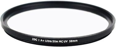 Фільтр JJC UV, 49 мм, ультратонкий, багатошарове покриття, захист від UV-променів, об'єктив для Canon Sony DSLR з різьбою 49 мм (Срібний)