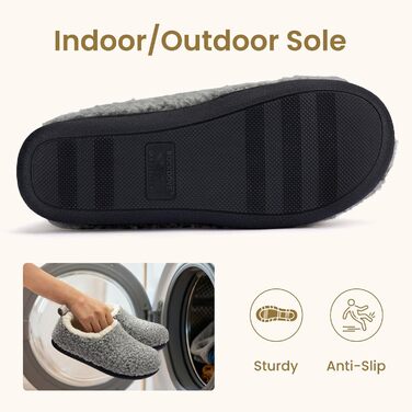 Домашні тапочки RockDove Nomad для жінок з пінопластовою устілкою (36/37 EU, світло-сірий)