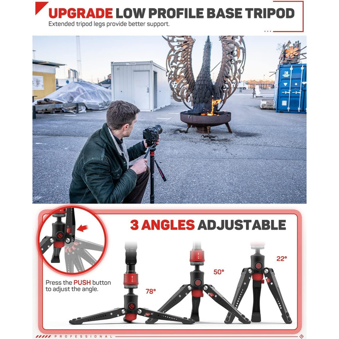 Монопод IFOOTAGE Cobra 3 A180T для камер Sony, Nikon, DSLR, з алюмінію, до 8 кг