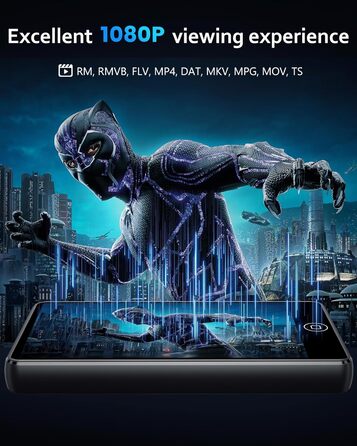 MP3 плеєр AGXOV з Bluetooth та WiFi, Android 4.02