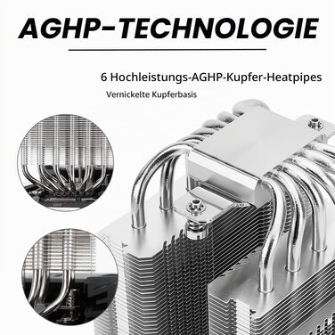 Кулер для процесора Thermalright Peerless Assassin 120 (PA 120), 6 теплових трубок, 2 вентилятори 120мм PWM TL-C12, AGHP, для AMD AM4/AM5, Intel LGA 1700/1200/115x/2011