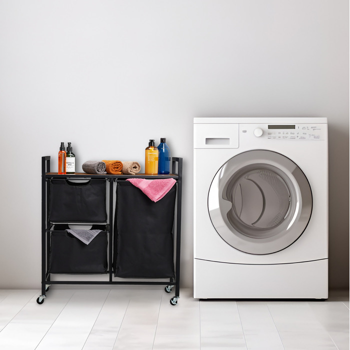 Relaxdays Laundry Basket Rack
