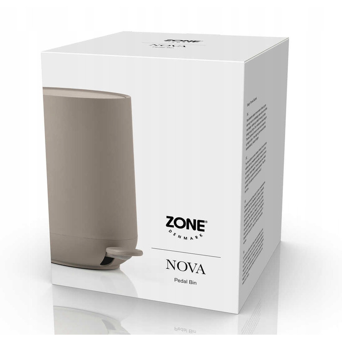Смітник Zone Denmark Nova 3 л, бежевий (28089)